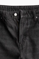 High Rise Barrel Leg Jeans