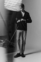 Slim-Fit Cotton Chinos