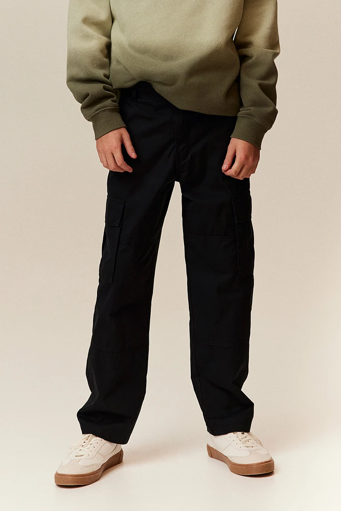 Cotton Cargo Pants