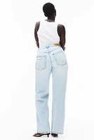 Curvy Fit Wide Ultra High Jeans