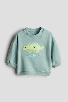 Sweatshirt with Motif
