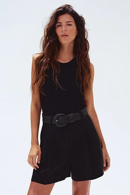 Belted Shorts