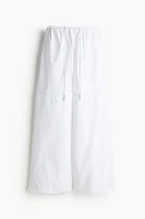 Pantalon ample en coton