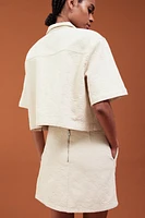 A-line mini skirt
