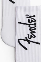 Motif-detail Socks