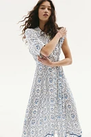 Tie-belt Shirt Dress