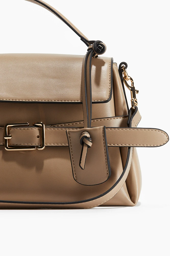 Strap-Detail Crossbody Bag