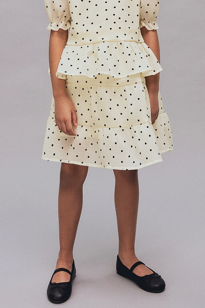 Tiered skirt