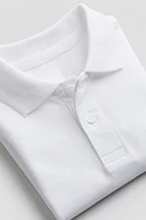 Cotton Pique Polo Shirt