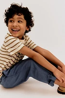 Cotton Roll-Up Chinos
