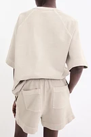 Washed Cotton Sweatshorts