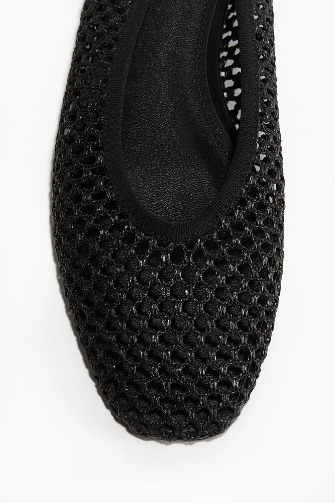 Ballerines tressées