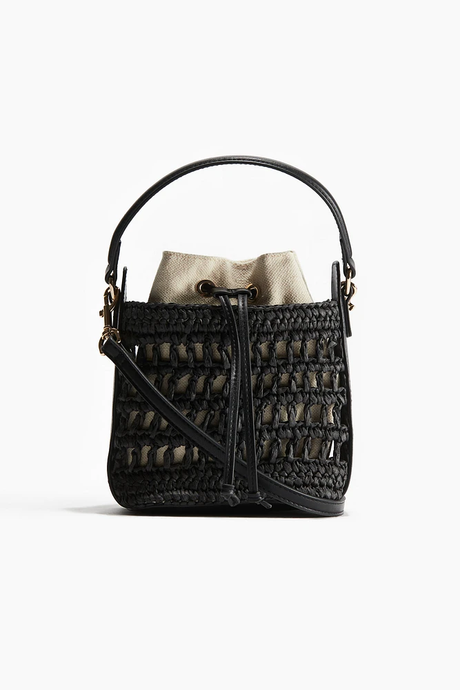 Straw Crossbody Bag