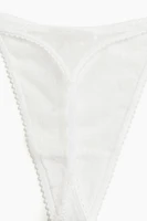 2-pack Mesh Thong Briefs