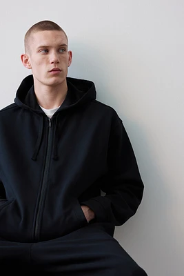 Loose Fit Hooded Jacket