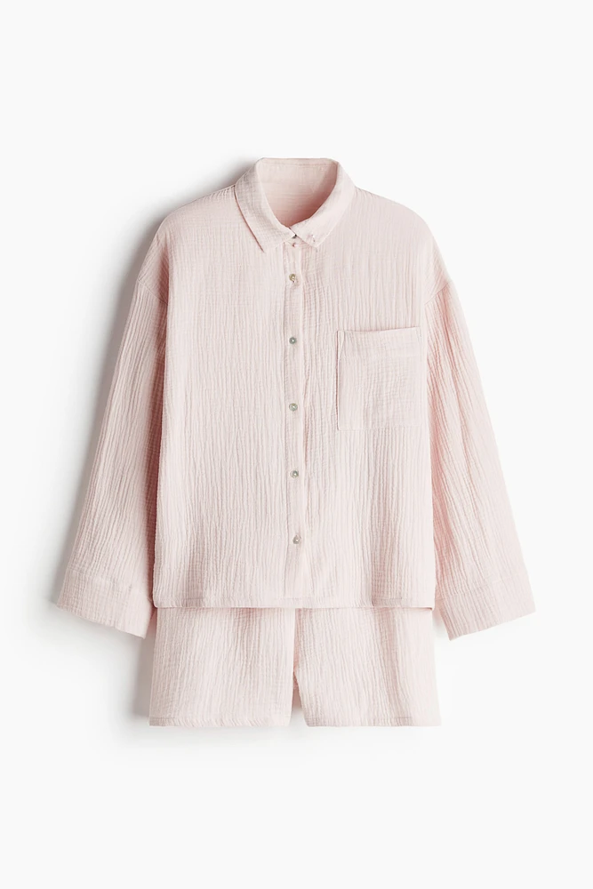 Chemise et short de pyjama