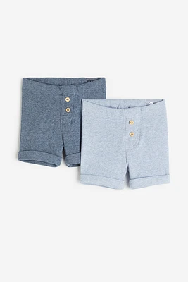 2-pack Cotton Shorts