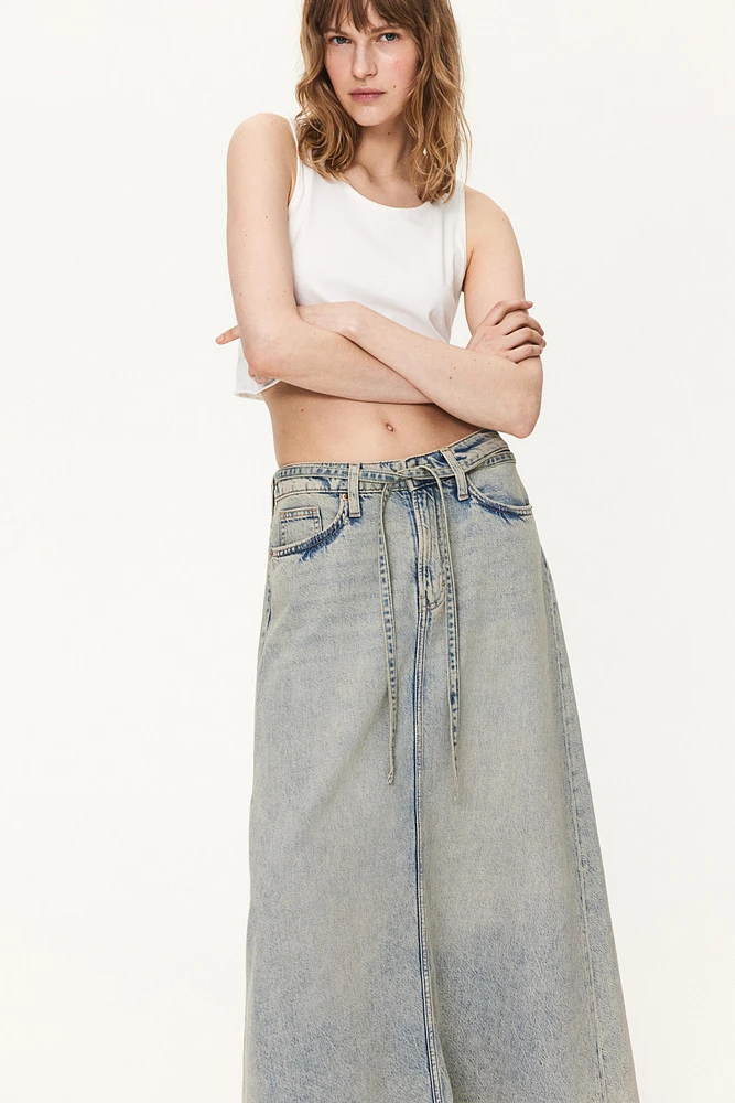 Jupe en denim très légère