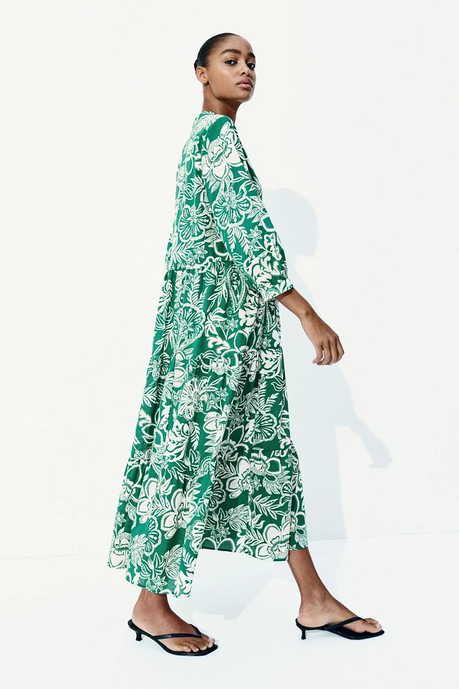 Tiered Midi Dress