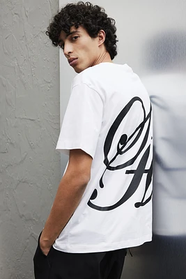 T-shirt imprimé Coupe Flottante