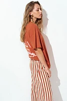 Straight-Leg Drawstring Pants