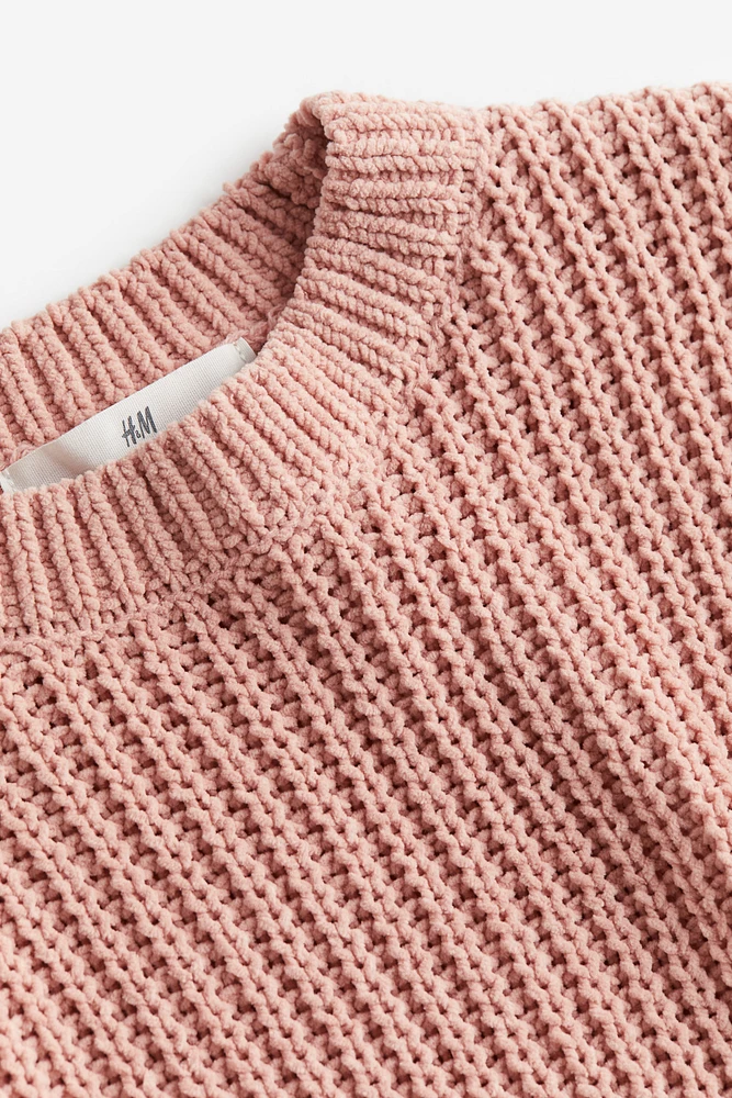Chandail en maille chenille