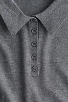 Fine-knit Polo Shirt