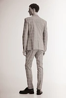 Skinny Fit Suit Pants