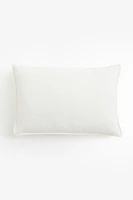 Housse de coussin en lin mélangé