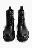 Lace-Up Boots