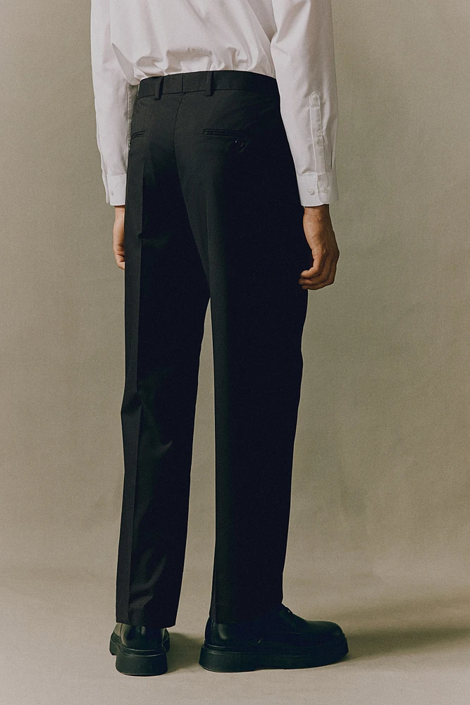 Relaxed Fit Suit Pants