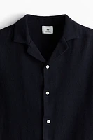 Regular Fit Textured Resort Shirt