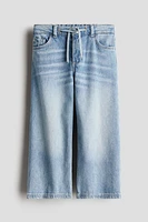 Drawstring-Detail Denim Pants