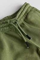 Brushed-Inside Cargo Joggers