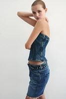 Denim Bustier