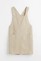 Linen-blend Apron