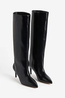 Knee-high Heeled Boots