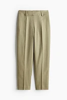 Linen-blend Pants