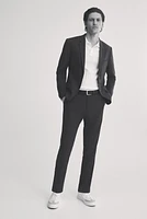 Skinny-Fit Single-Breasted Jacket