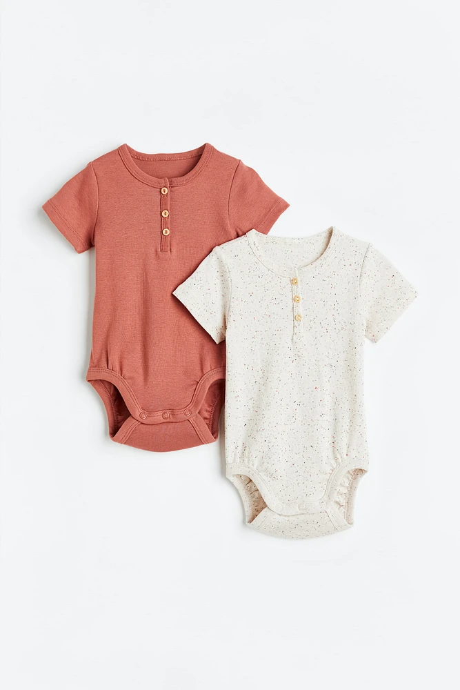 2-pack Button-top Bodysuits