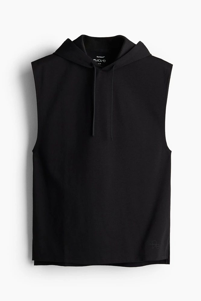 Regular Fit Sleeveless Sports Hoodie DryMove™