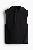 Regular Fit Sleeveless Sports Hoodie DryMove™