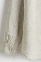 Regular-Fit Linen Shirt