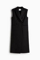 Sleeveless Jacket Dress