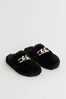 Faux Fur Slippers