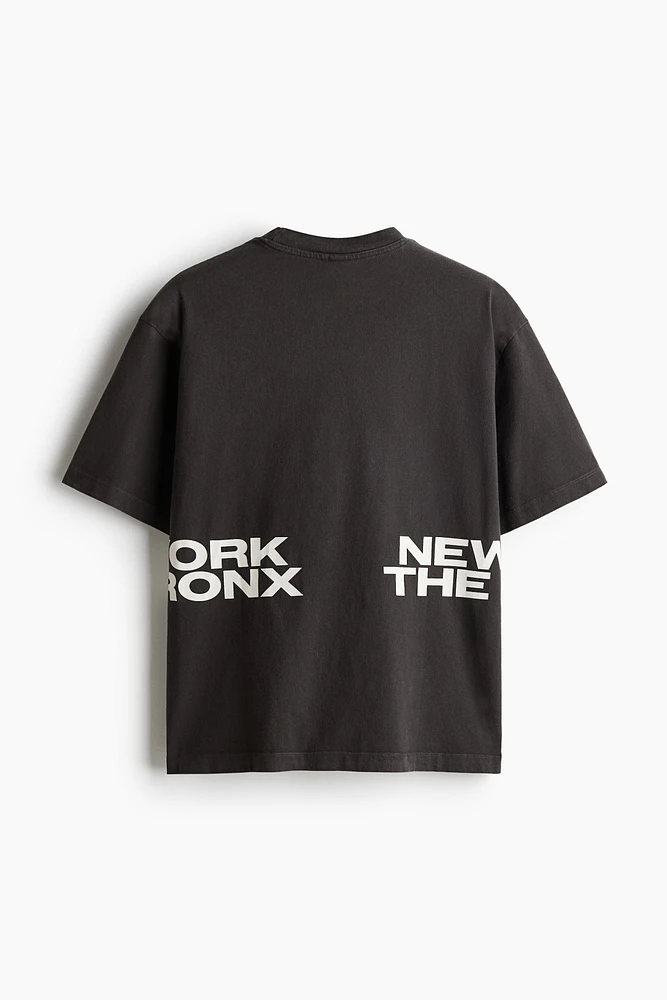 T-shirt délavé ample