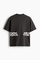 T-shirt délavé ample