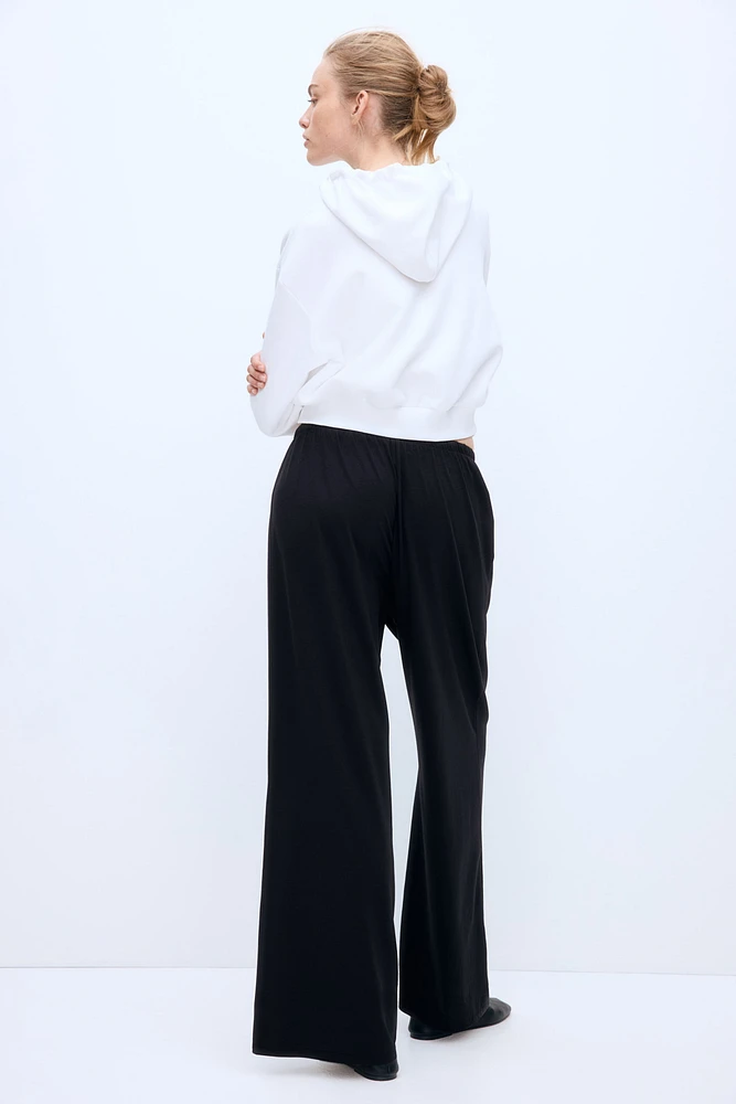 Straight-Leg Drawstring Pants