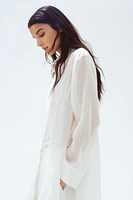 Ramie Tuxedo Shirt