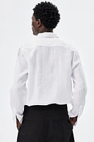 Regular-Fit Linen Shirt